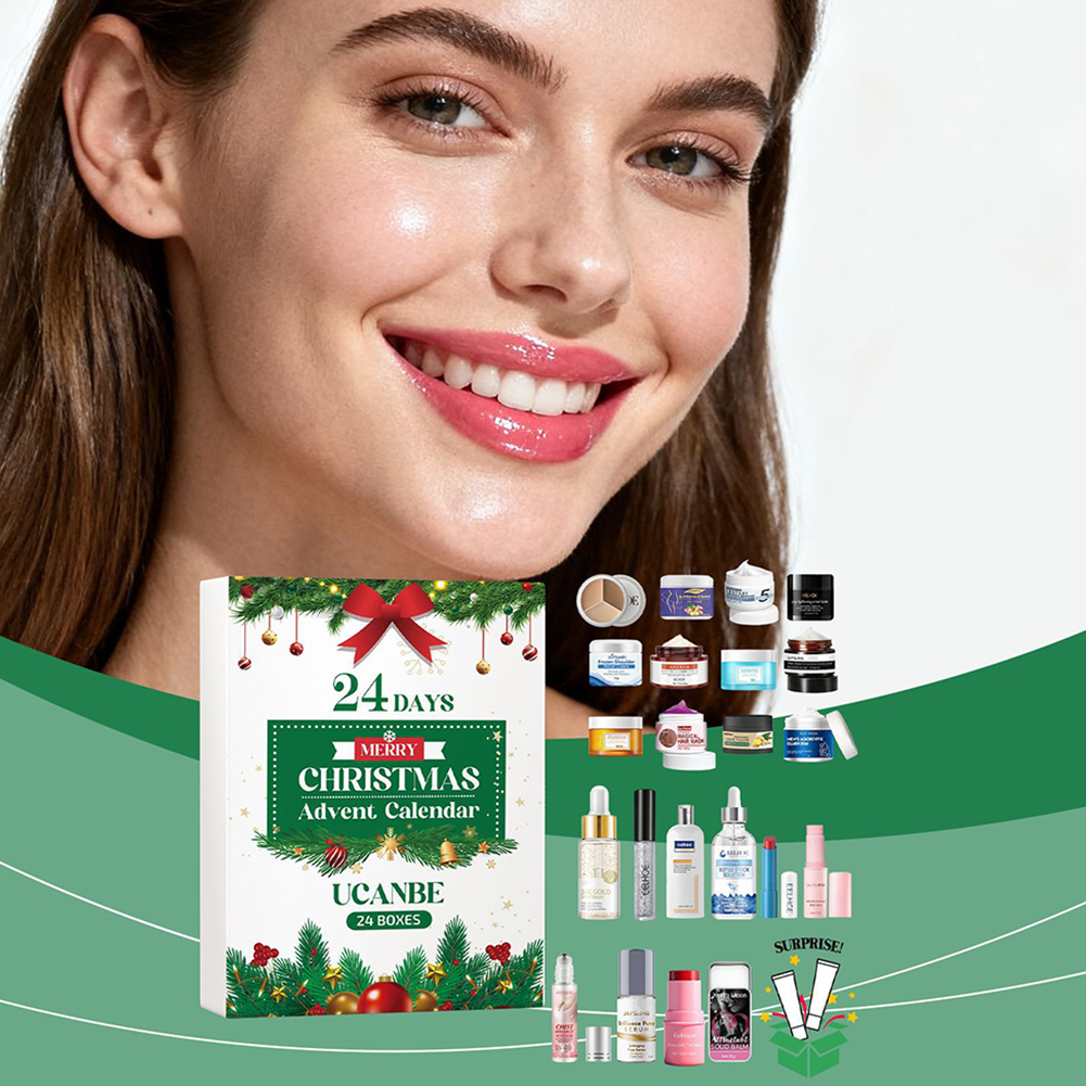 Beauty Makeup Advent Calendar - Xmas Beauty Box Beauty Skincare Kalendarz