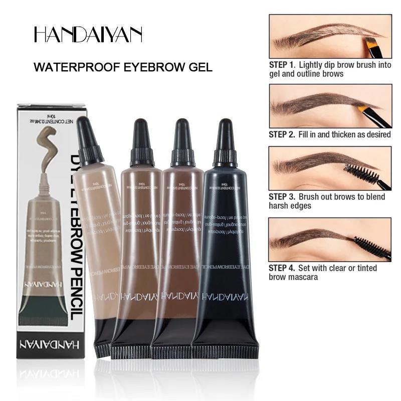 Bb Cream Tinted - Naturalny żel do koloryzacji brwi, wodoodporny,