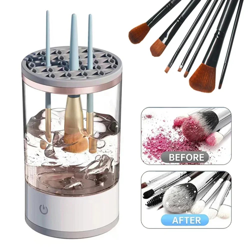 Makeup Brush Set - Automatyczna elektryczna maszyna do czyszczenia pędzli