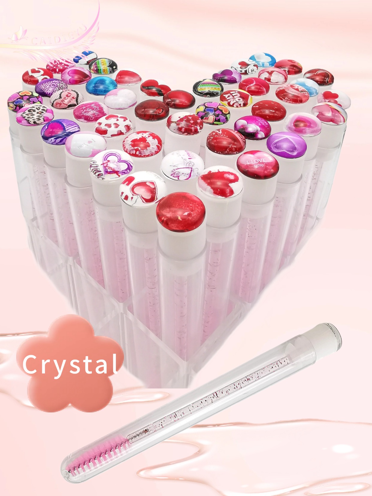 Beauty Makeup Youtube - Walentynki Cartoon Tube szczoteczka do rzęs