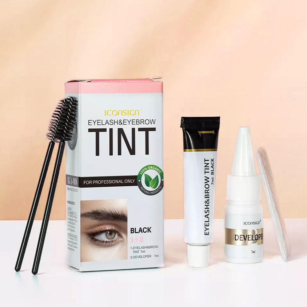 Bb Cream Tinted - Zestaw do farbowania brwi i rzęs