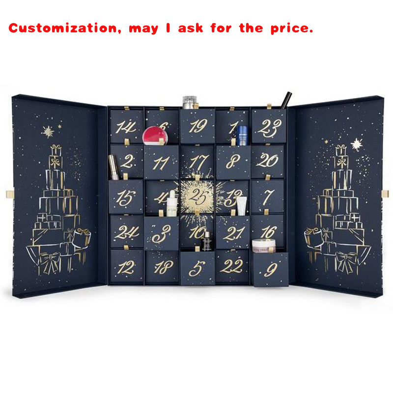 Beauty Makeup Advent Calendar - Personalizowany luksusowy kalendarz adwentowy z kosmetykami