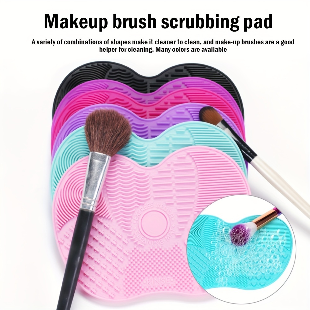 Makeup Brush Set - Silikonowa podkładka do czyszczenia pędzli do
