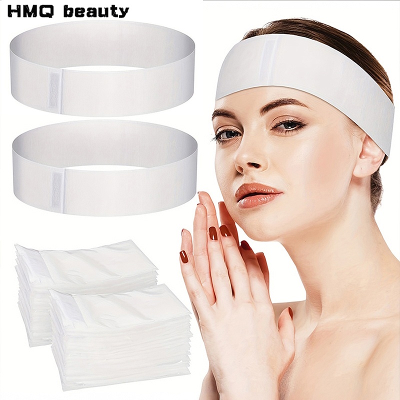Beauty Makeup Women - 100/50/10 sztuk jednorazowe opaski na twarz