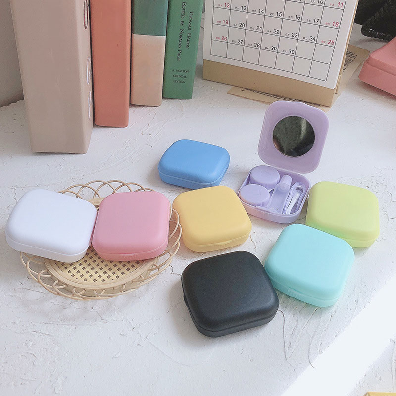 Beauty Makeup Kit - Mini etui na soczewki kontaktowe Kieszeń