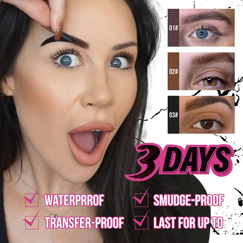 Bb Cream Tinted - Półtrwały makijaż żel do brwi wodoodporny,