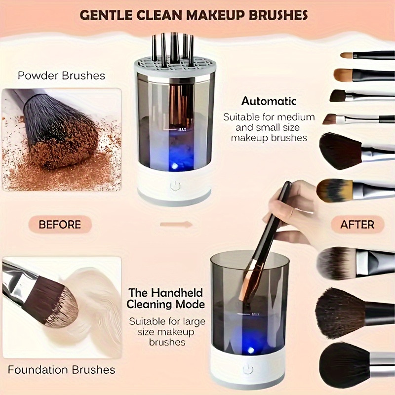 Automatyczna elektryczna myjka – Makeup Brush Set recenzja i cena