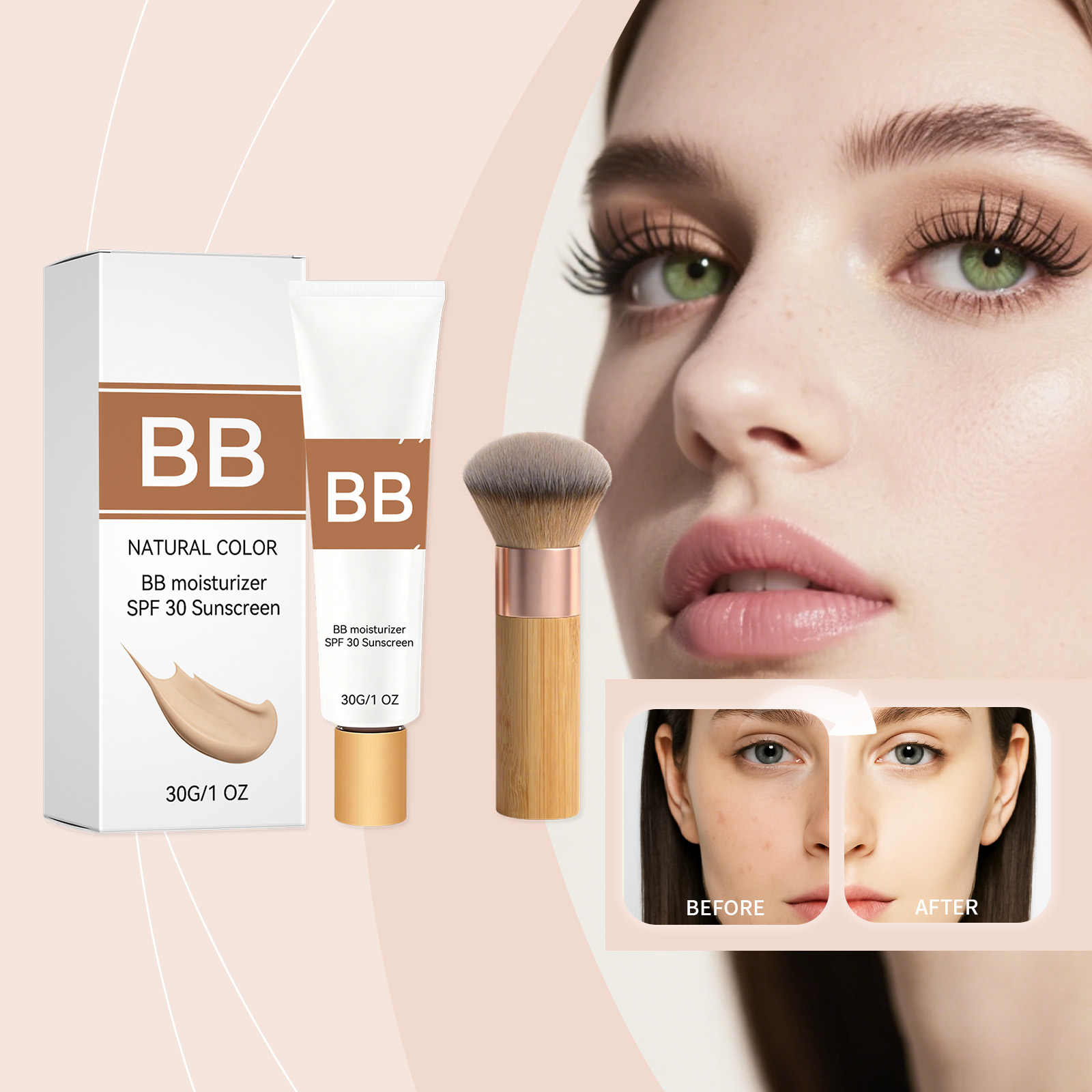 Krem BB z filtrem SPF 30, tonu – Bb Cream Tinted recenzja i cena