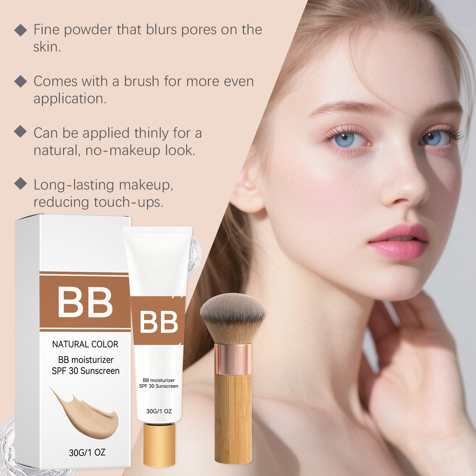 Krem BB z filtrem SPF 30, tonu – Bb Cream Tinted recenzja i cena