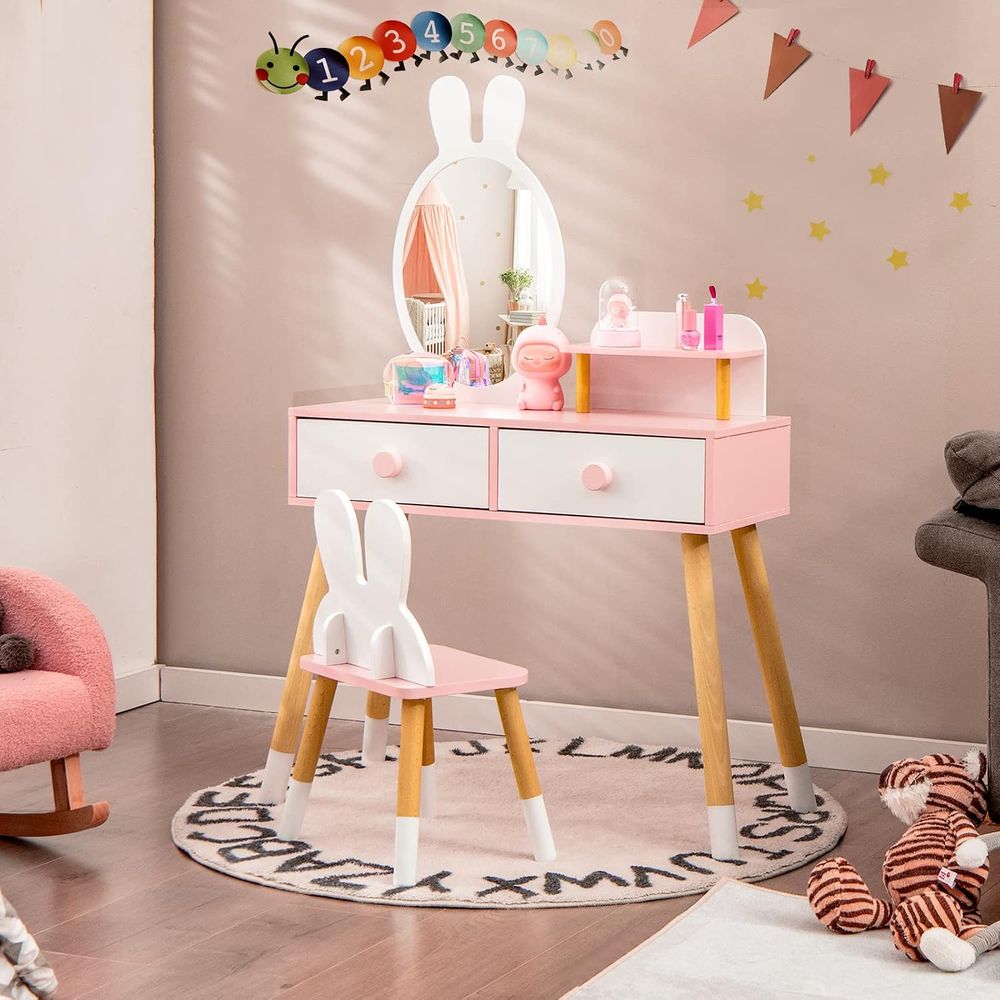 EY Kids Vanity, Drewniany zest – Beauty Makeup Kids recenzja i cena