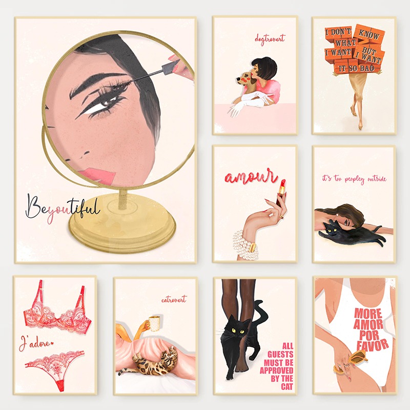 Retro Glam Fashion Magazine Po – Beauty Of Makeup Quotes recenzja i cena