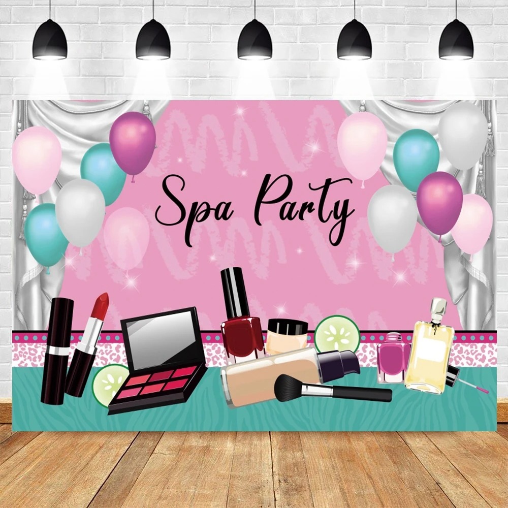 Tło z motywem imprezy Spa do f – Beauty Makeup For Girl recenzja i cena