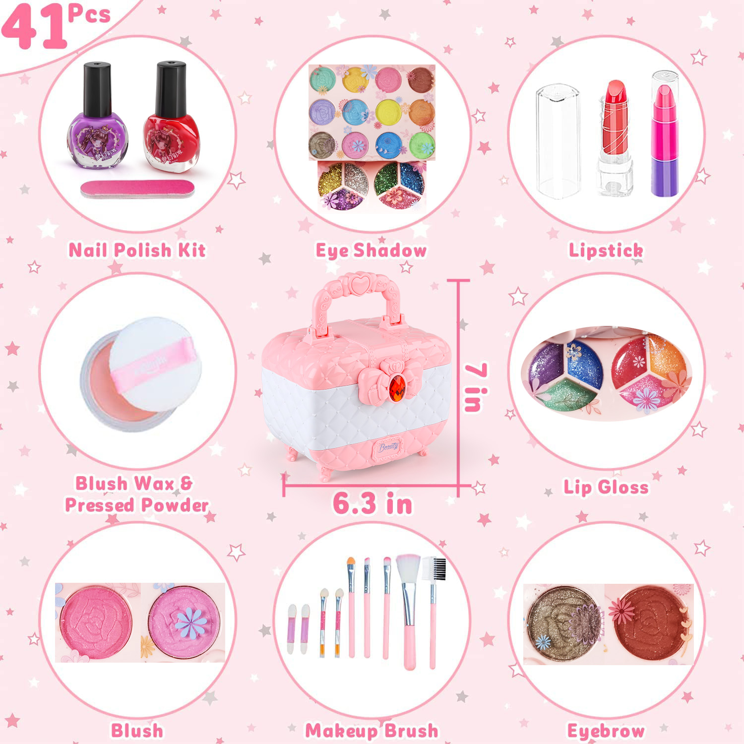 Zestaw zabawek do makijażu dla – Beauty Makeup Kids recenzja i cena
