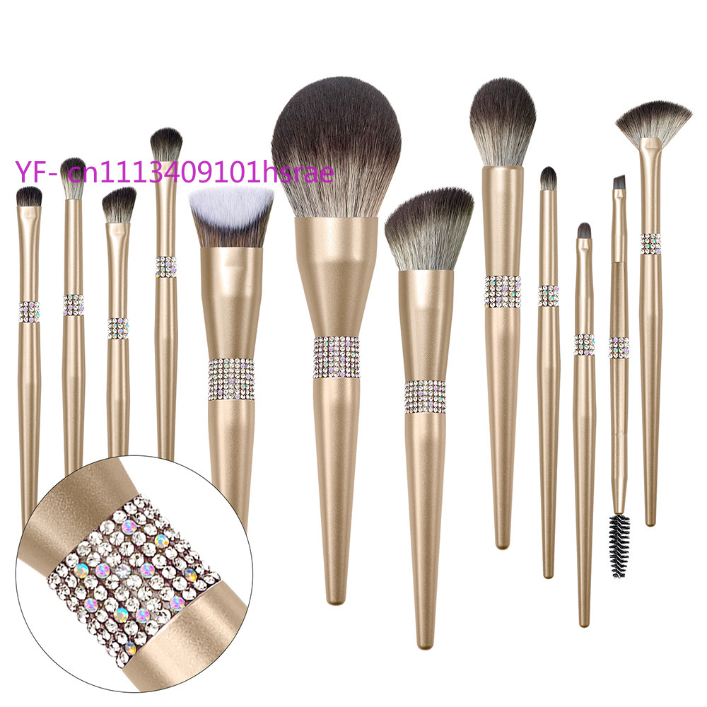 12 Złotych Szampańskich Pędzli – Makeup Brush Set recenzja i cena