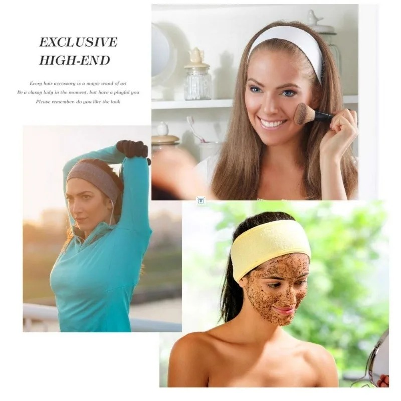 1/3/5 szt. Opaski na głowę z r – Beauty Makeup Women recenzja i cena