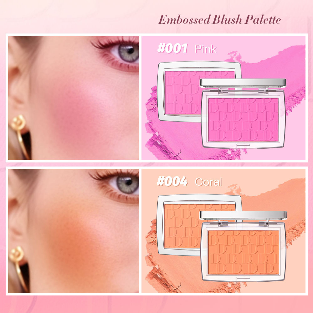 Hot Matte Embossed Blush Palet – Rare Beauty Makeup Highlighter recenzja i cena