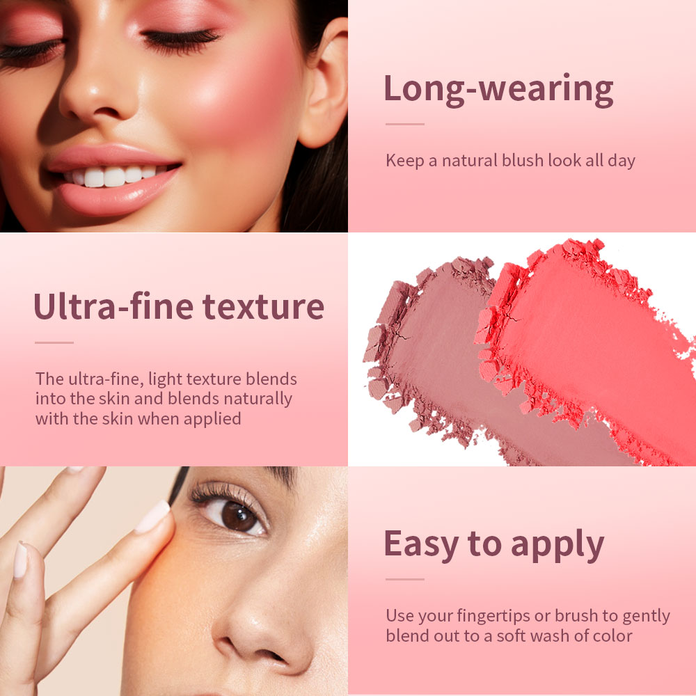 Hot Matte Embossed Blush Palet – Rare Beauty Makeup Highlighter recenzja i cena