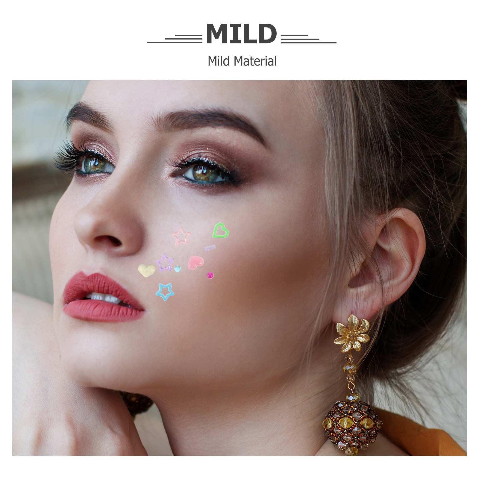 10 arkuszy naklejek z kryształ – Beauty Makeup Women recenzja i cena