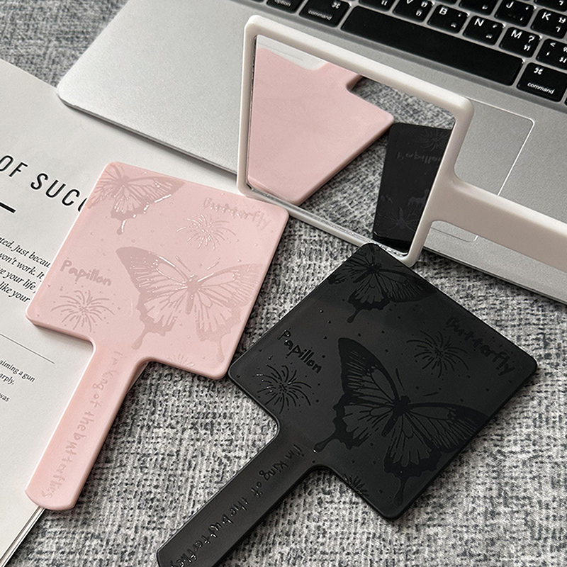 Vintage Butterfly Square Mirro – Beauty Makeup For Girl recenzja i cena