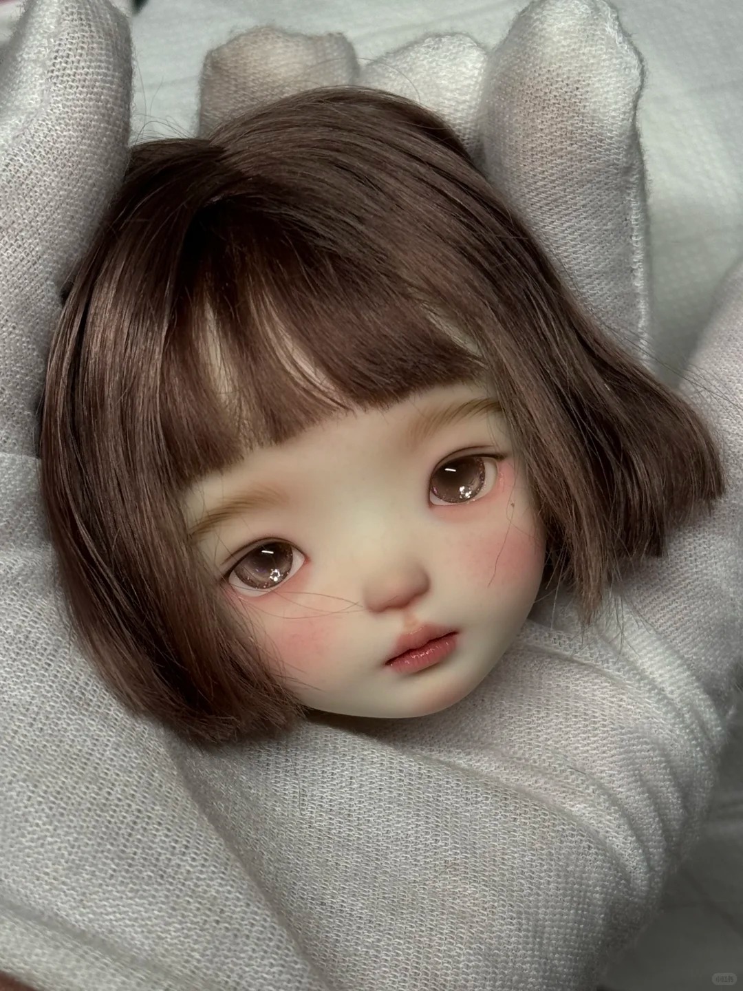 Głowa lalki BJD w skali 1/6 -  – Beauty Makeup For Girl recenzja i cena