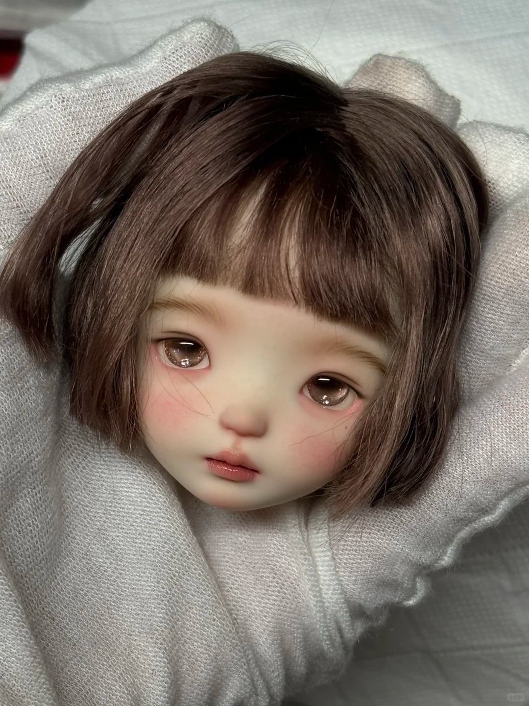 Głowa lalki BJD w skali 1/6 -  – Beauty Makeup For Girl recenzja i cena